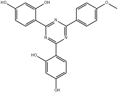 2,6-(2,4-二羟基苯基)-4-(4-甲氧基苯基)- [1,3,5 ]三嗪 CAS 1440-00-2